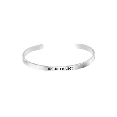 Bring Positive Energy With This Mantra Bracelet Be The Change Mantra Bracelet Be The Change