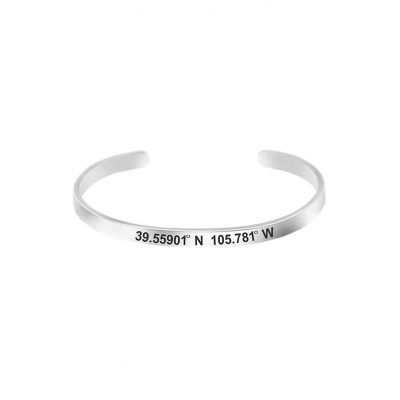 Mantra Bracelet Colorado Coordinates