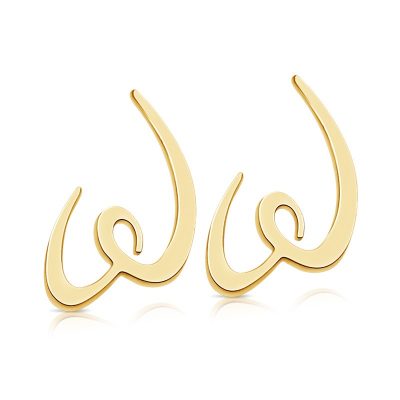 WomenGive Gold Logo Earrings to Support WomenGive scholarship program for single mothers in Larimer country